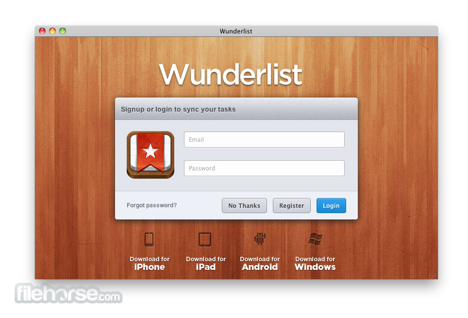Wunderlist for mac download